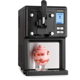 Sweet Sundae Ice Cream Maker 1.5L – Self-Cooling Compressor, 200W, Auto Clean, 3H Cooling, Black Stainless Steel